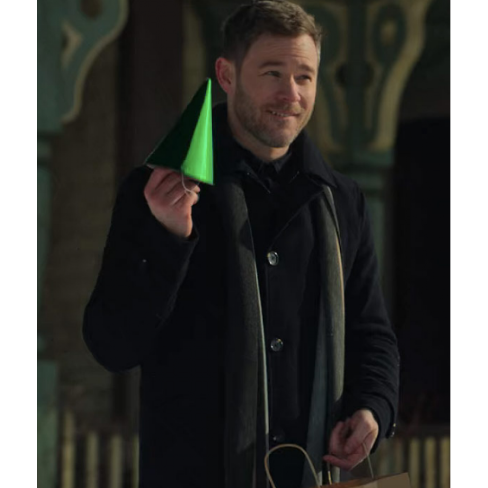 Locke & Key Aaron Ashmore Wool Coat